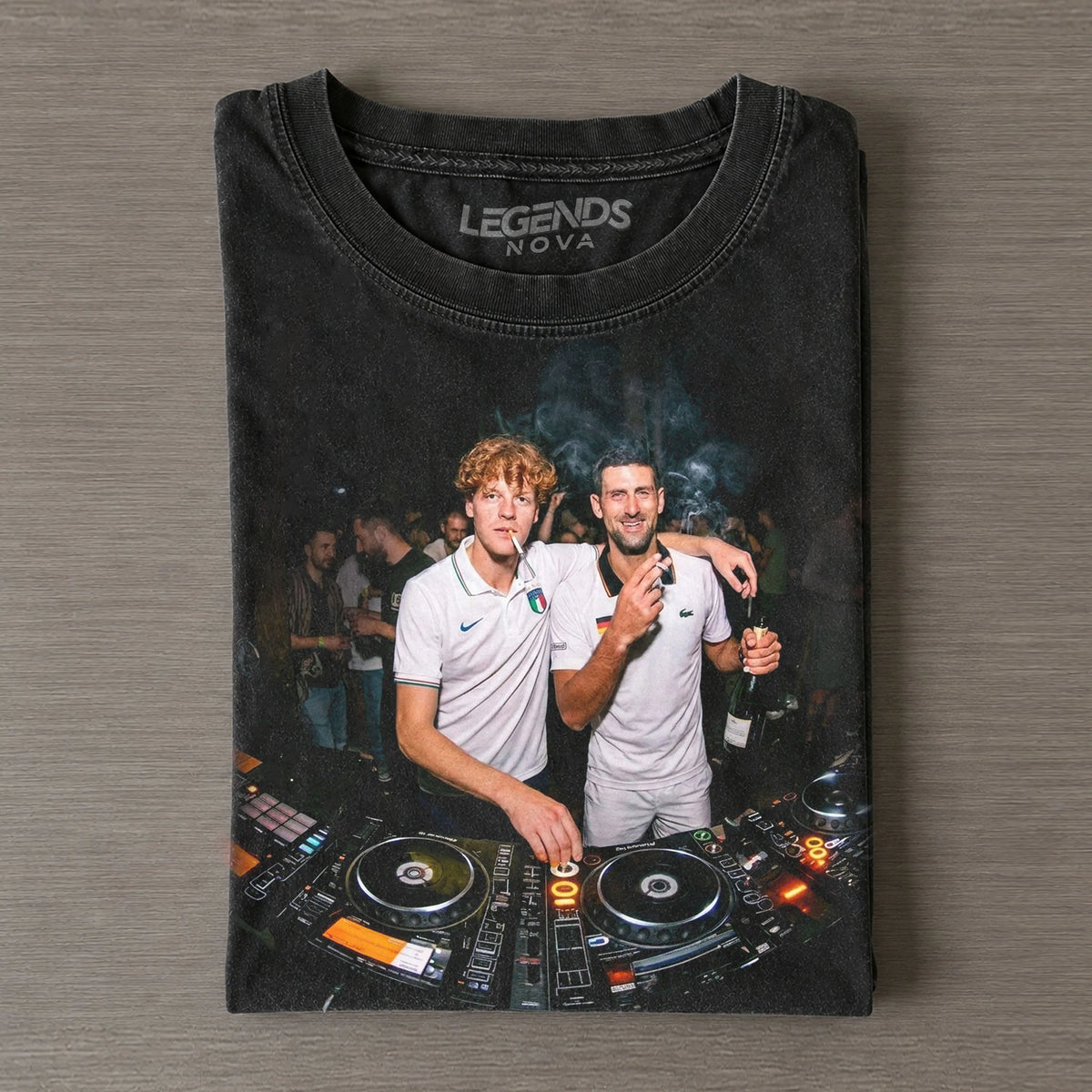 Wimbledon 2026 Men's Singles Germany Novak Djokovic & Italy Jannik Sinner Tennis T-shirt