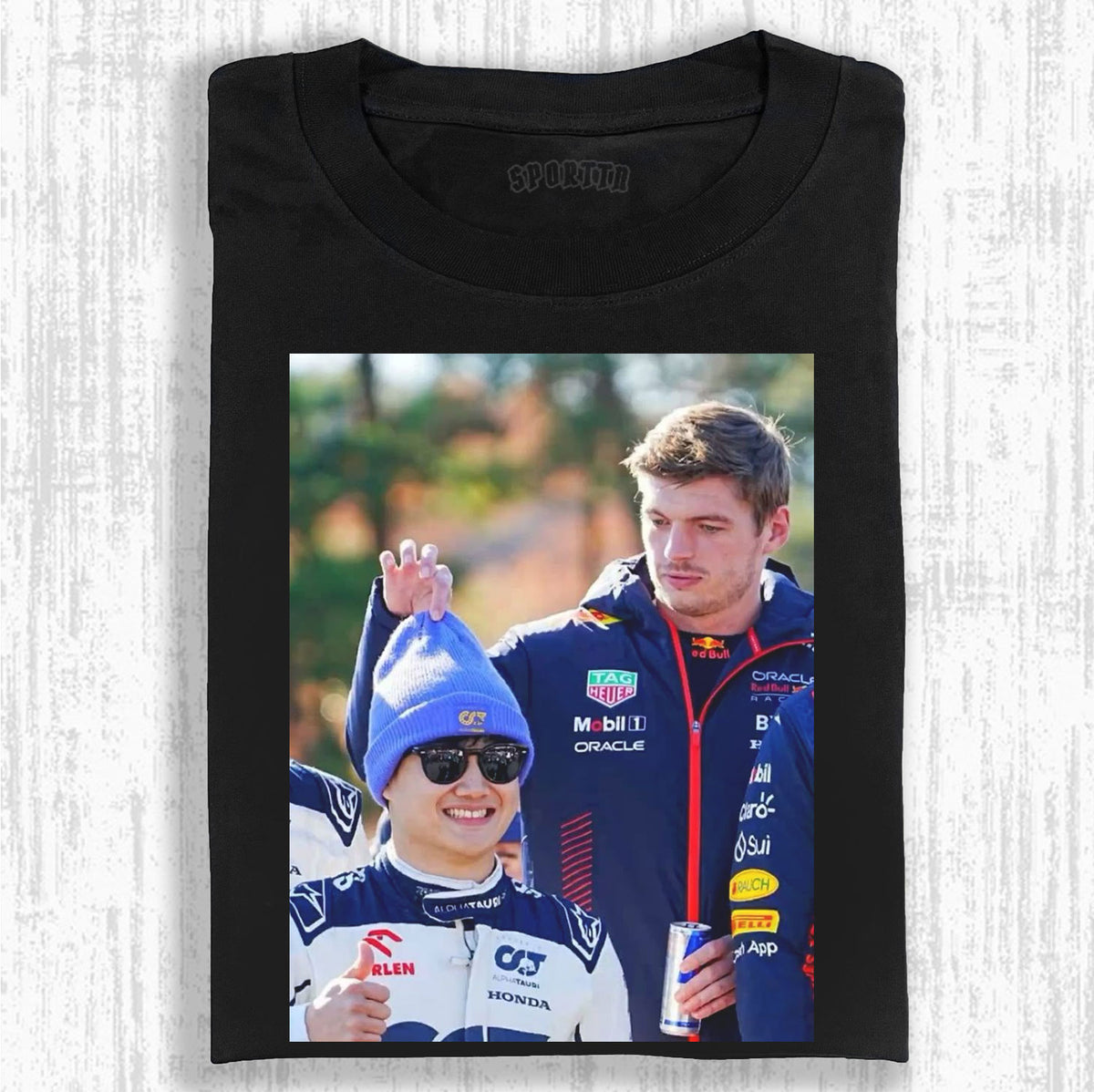 Max Verstappen & Yuki Tsunoda F1 Tee/Sweatshirt/Hoodie