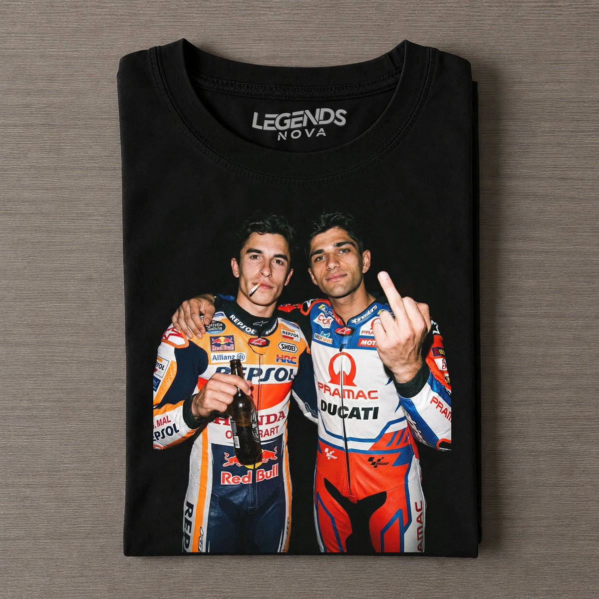 Jorge Martín & Marc Márquez Moto GP The Silverstone Showdown T-shirt