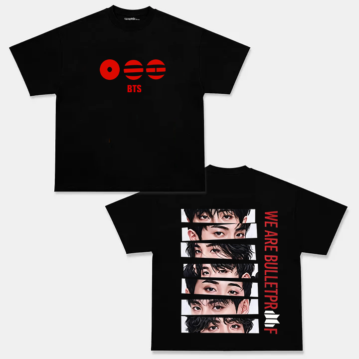BTS We Are Bulletproof Tour 2026 T-shirt