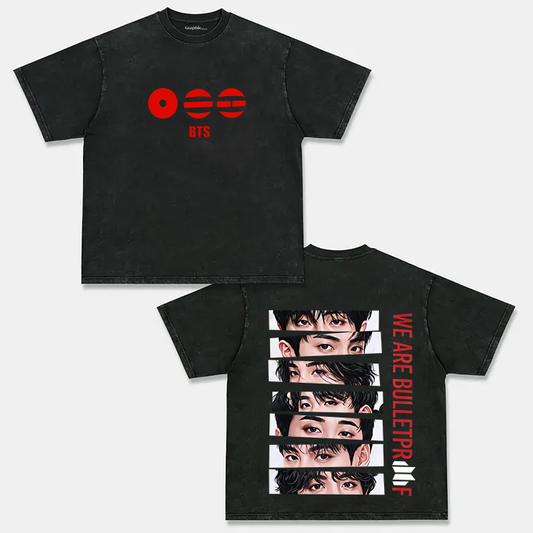 BTS We Are Bulletproof Tour 2026 T-shirt