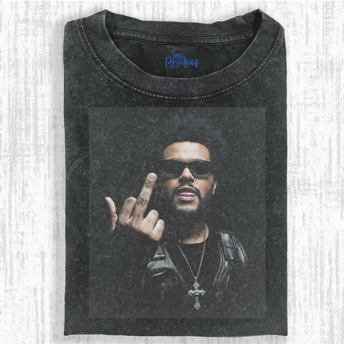 Vintage Washed Graphic T-Shirt – the weeknd