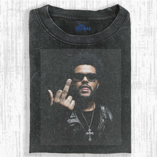 Vintage Washed Graphic T-Shirt – the weeknd