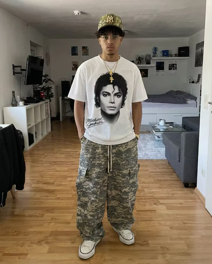 Michael Jackson "Gold Grill" Graphic Tee