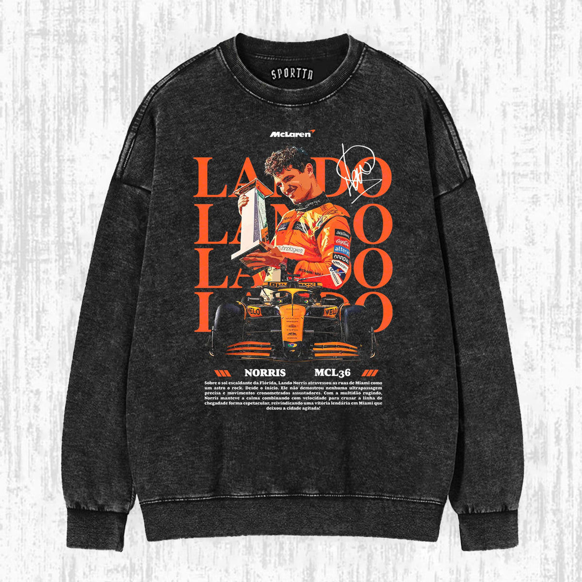 LANDO NORRIS TEE/SWEATSHIRT/HOODIE