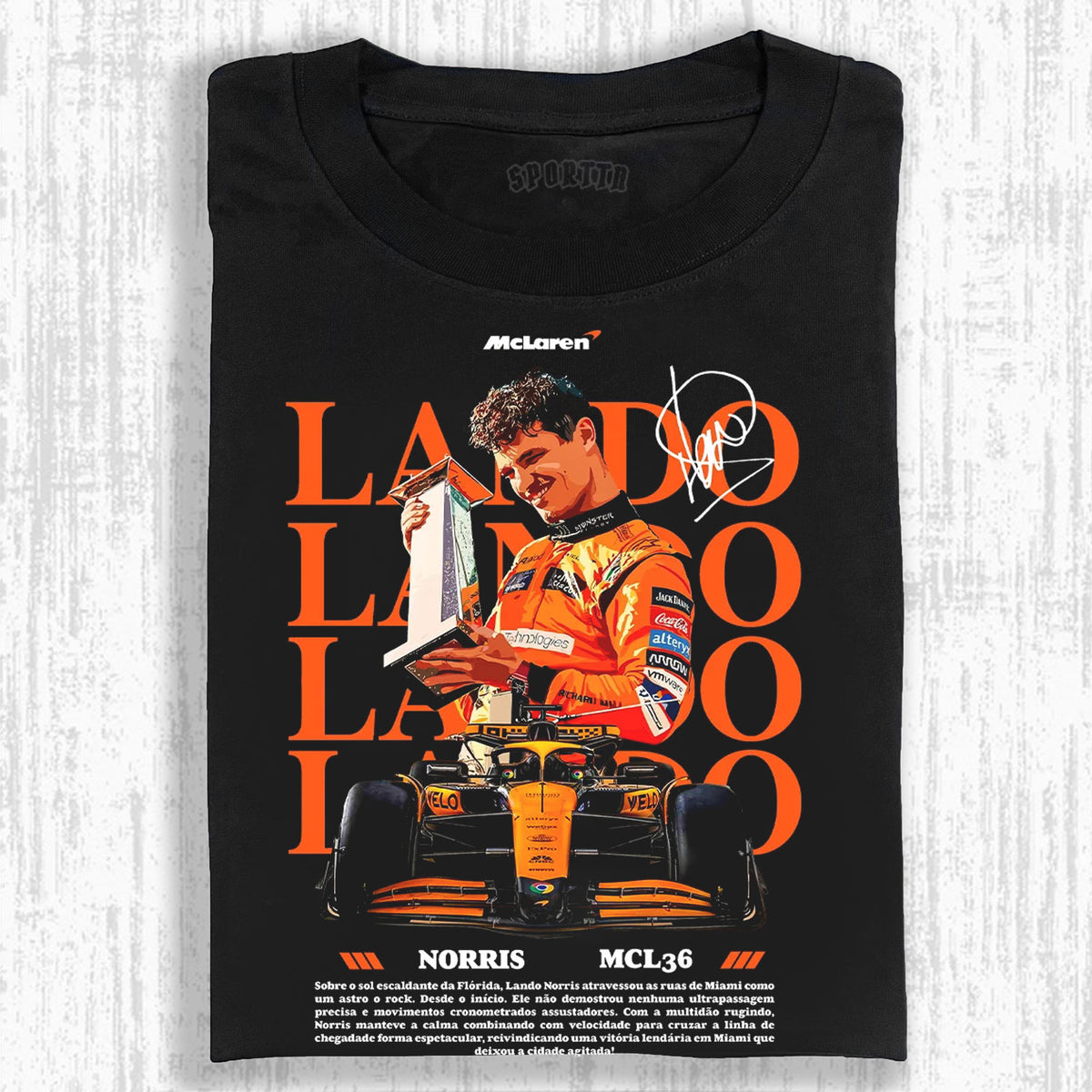 LANDO NORRIS TEE/SWEATSHIRT/HOODIE