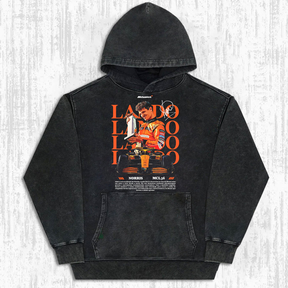 LANDO NORRIS TEE/SWEATSHIRT/HOODIE